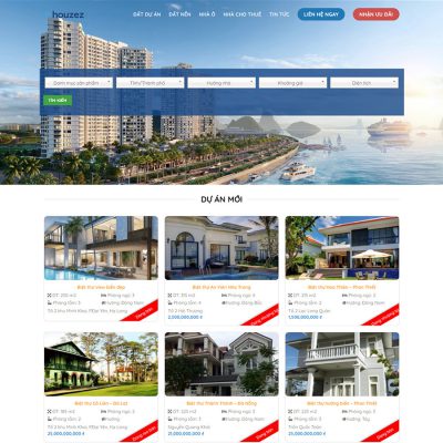 Website bất động sản 038