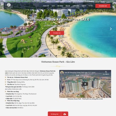 Website bất động sản 40