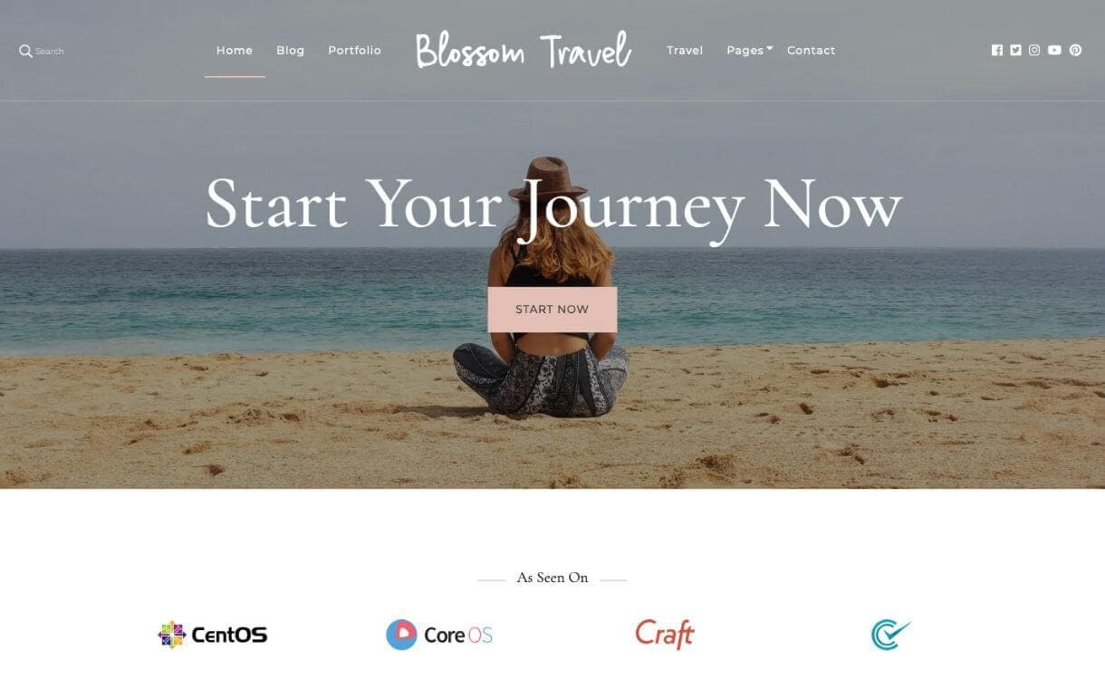 Blossom Travel - Free Responsive WordPress Theme