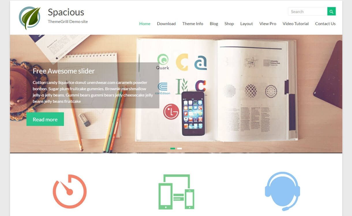 spacious-free-WordPress-theme
