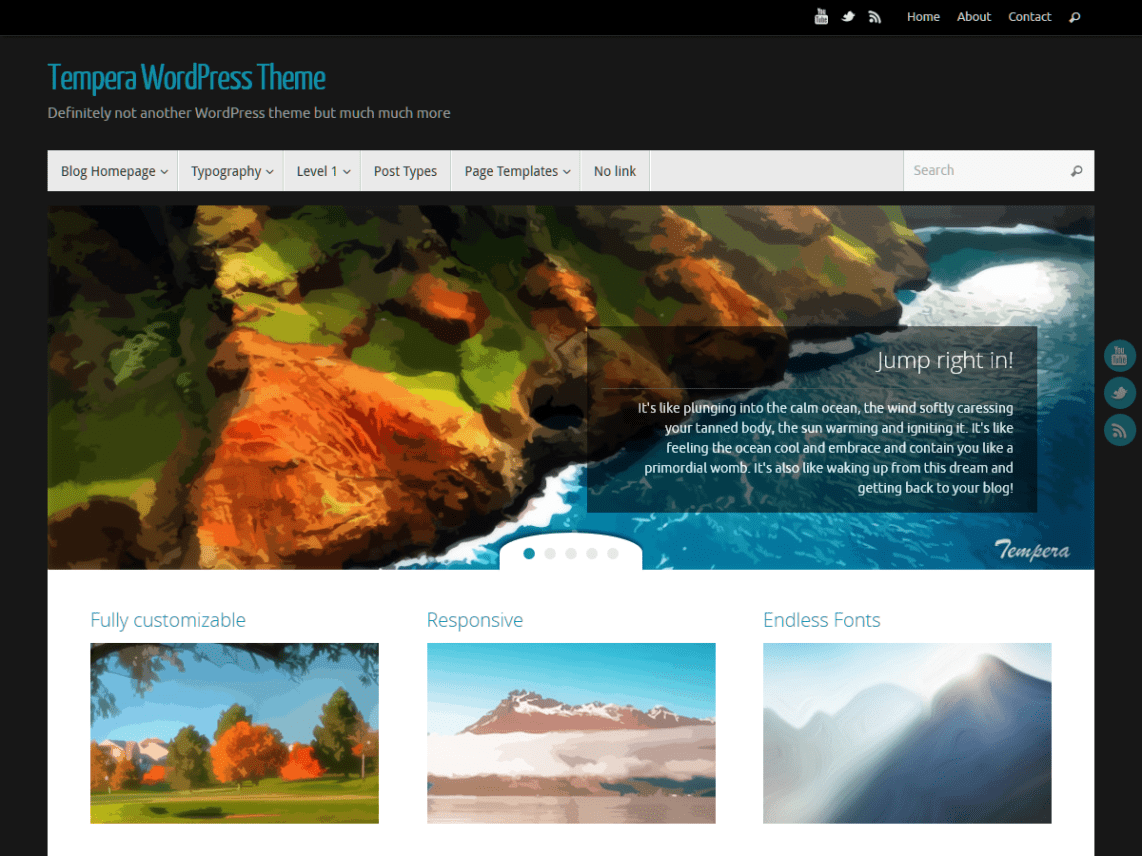 50+ theme WordPress responsive miễn phí tốt nhất 2020
