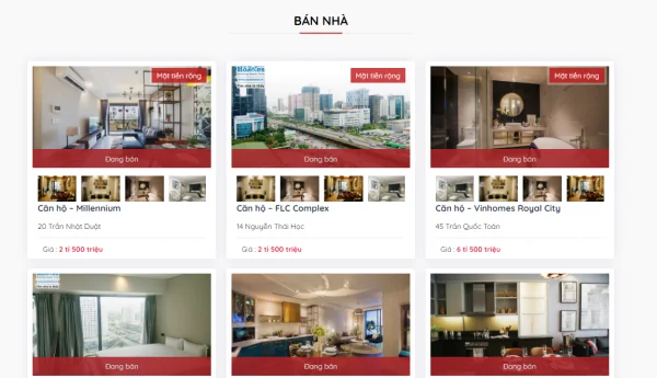 chủ đề wordpress bất động sản