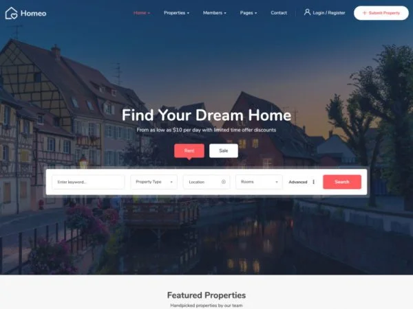 homeo-real-estate-wordpress-theme